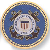 Coast Guard 7/8″ Etched Metal