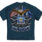 Double Flag Air Force Eagle Navy