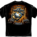USMC Gold Lightning Time Honor Tradition Eagle
