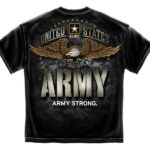 Army Large Eagle Black