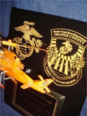 Helicopter Award Plaque