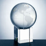 OCPRC5100CBEL - Large World Globe With Cube Base