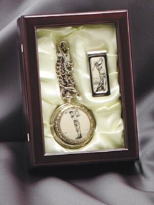 OCDG4000 – Golf Pocket Watch and Money Clip