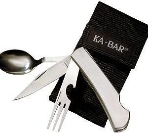 Ka-Bar 1300 Hobo 3-in-1 Utensil Kit