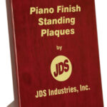 OCPSP12 - 5" x 7" Rosewood Piano Finish Standing Plaque