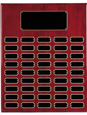 16″ X 20″ Rosewood Finish Perpetual Plaque