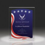 OCASB707S - Small American Spirit Plaque