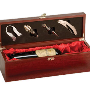 OCJWBX11 – Rosewood Finish Single Wine Box