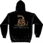 Hooded Sweat Shirt T Don't Tread On Me