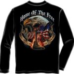 Long Sleeve Home Of The Free Because Of The Brave