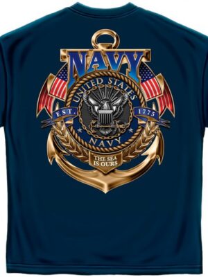 Navy The Sea Is Ours Navy