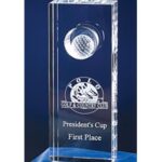 OCSCLA30 - Large Luna Crystal Golf Tower