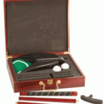 OCJGLF01 - Rosewood Finish Executive Gold Gift Set
