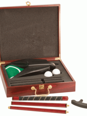 OCJGLF01 – Rosewood Finish Executive Gold Gift Set