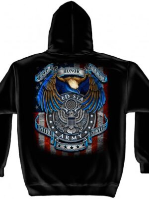 Hooded Sweat Shirt True Hero’s Army