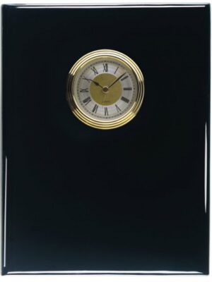 8 X 10 Black Piano Finish With Clock