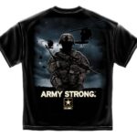 Army Strong Helicopter Solider Black