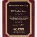 9 X12" Rosewood Stained-Piano Finish Plaque w/Notched Corners